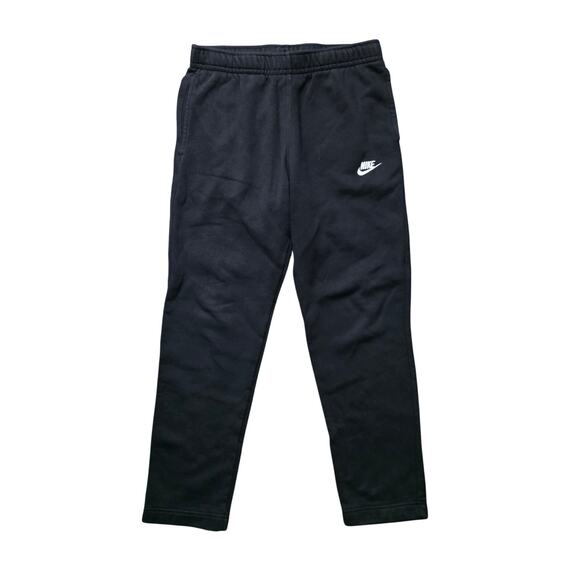Nike Sweatpants Men’s Medium Black Fleece Cotton Blend Jogger - Picture 1 of 8